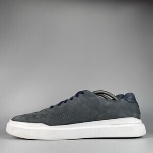 Cole Haan Grandpro Rally Laser Cut Men’s 11.5 M Blue Suede Casual Shoes Preppy